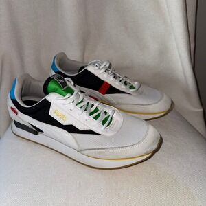 Vintage Puma Future Rider Unity Mens Sz 10.5‎ Retro Worldhood Sneakers 373384-01